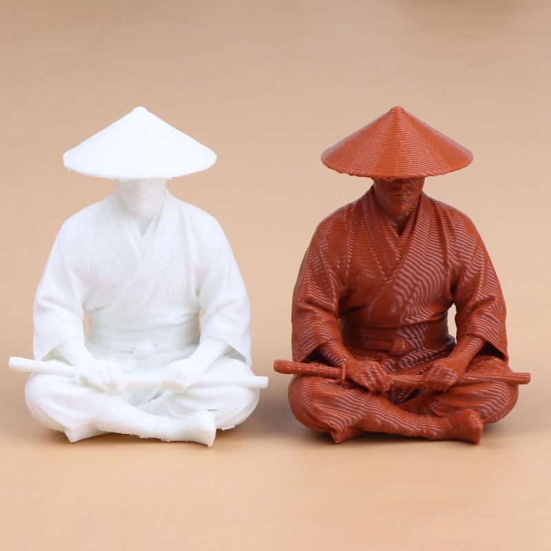 Patung Samurai Meditasi Bergay - Home Decor Zen Style ulasan dan harga
