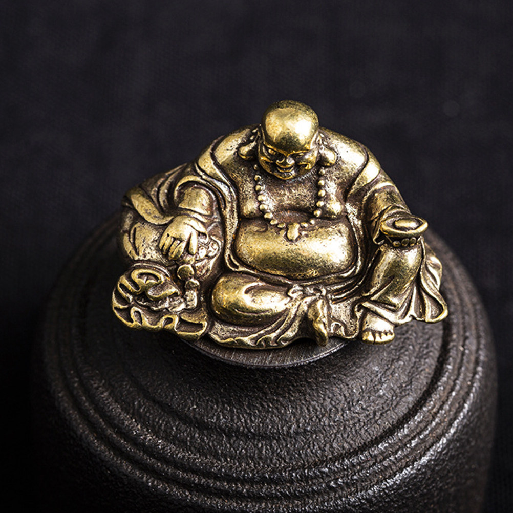 1Pcs Patung Maitreya Kerajinan - Home Decor Handmade ulasan dan harga