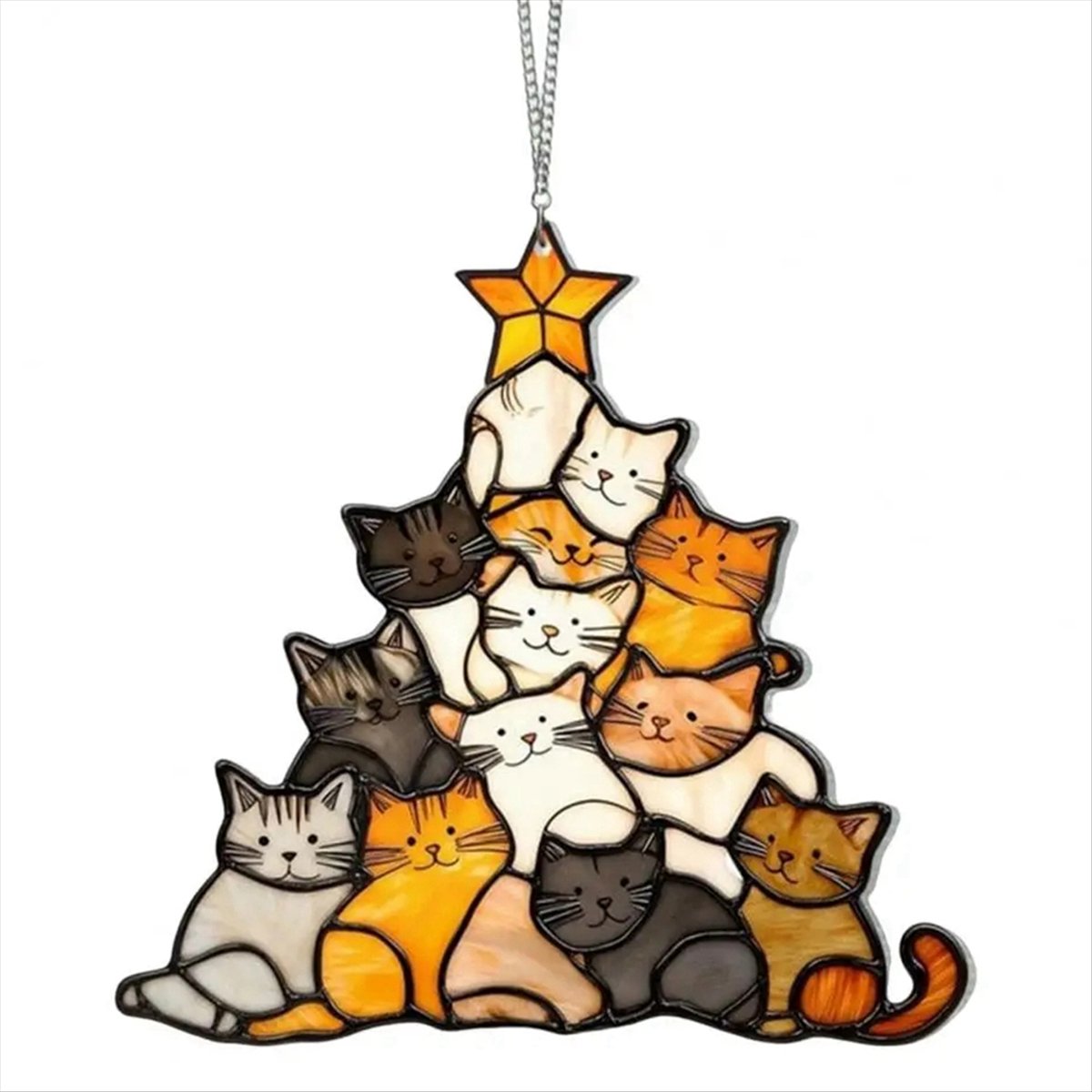 [N84R] Hiasan Kucing Penangkap - Home Christmas Decor ulasan dan harga