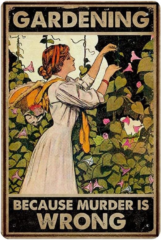 Papan Logam Vintage Lucu Bertu - Home Decor Garden Ideas ulasan dan harga