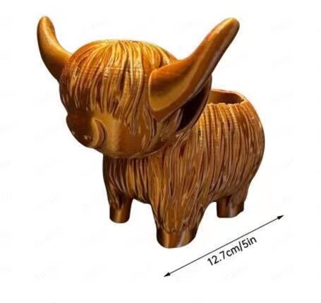 Patung Resin Sapi Dataran Ting - Home Decor Garden Ideas ulasan dan harga