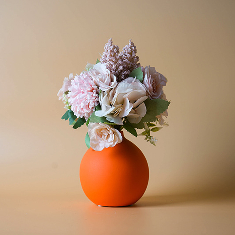 Vas keramik Nordik warna Solid - Glass Vase Nordic ulasan dan harga