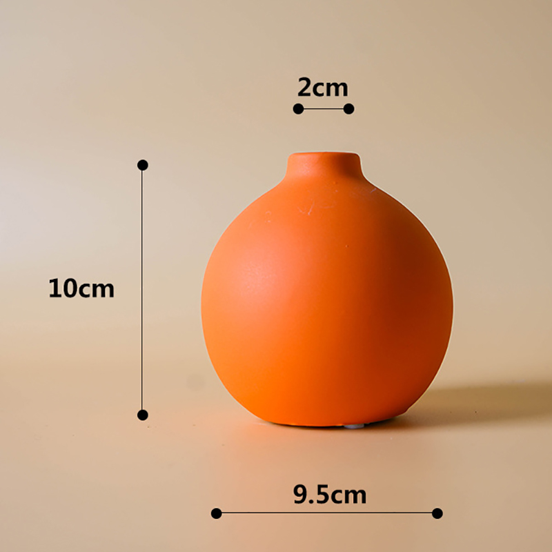 Vas keramik Nordik warna Solid - Glass Vase Nordic ulasan dan harga