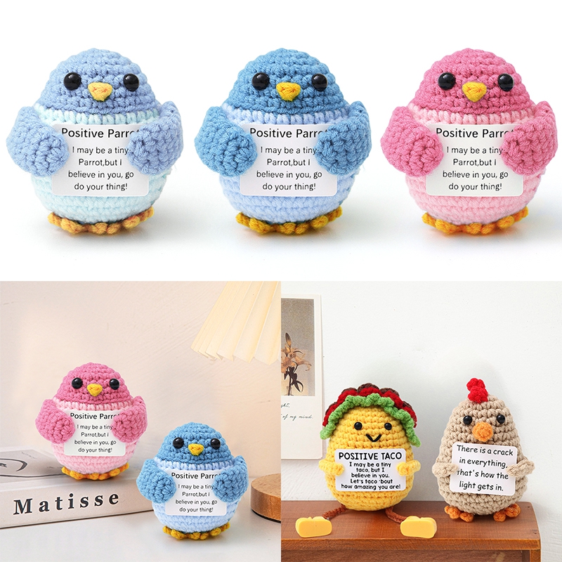 Boneka Hewan Mini Rajutan Tang - Home Decor Handmade ulasan dan harga