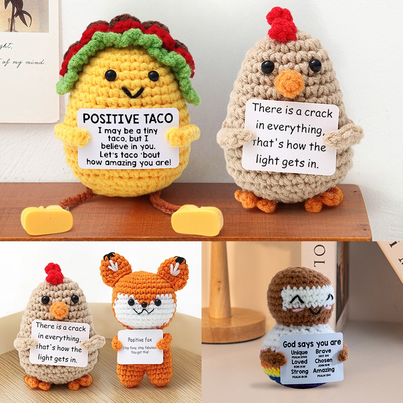 Boneka Hewan Mini Rajutan Tang - Home Decor Handmade ulasan dan harga