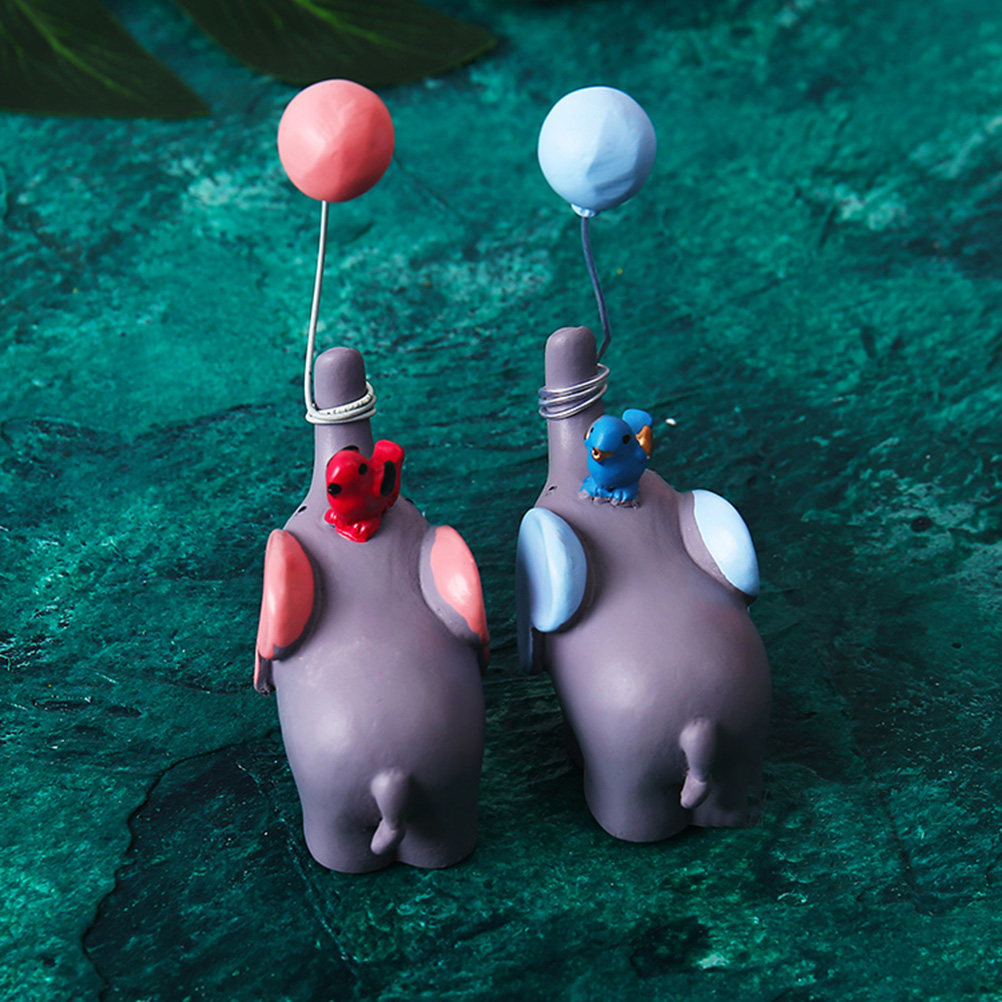 1 Buah Ornamen Gajah Kecil dar - Home Decor Garden Ideas ulasan dan harga