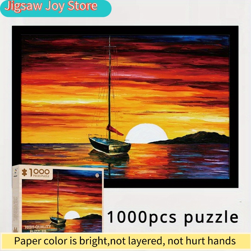 Puzzle Kayu 1000 Potong untuk  - Home Decor Under 1000 ulasan dan harga
