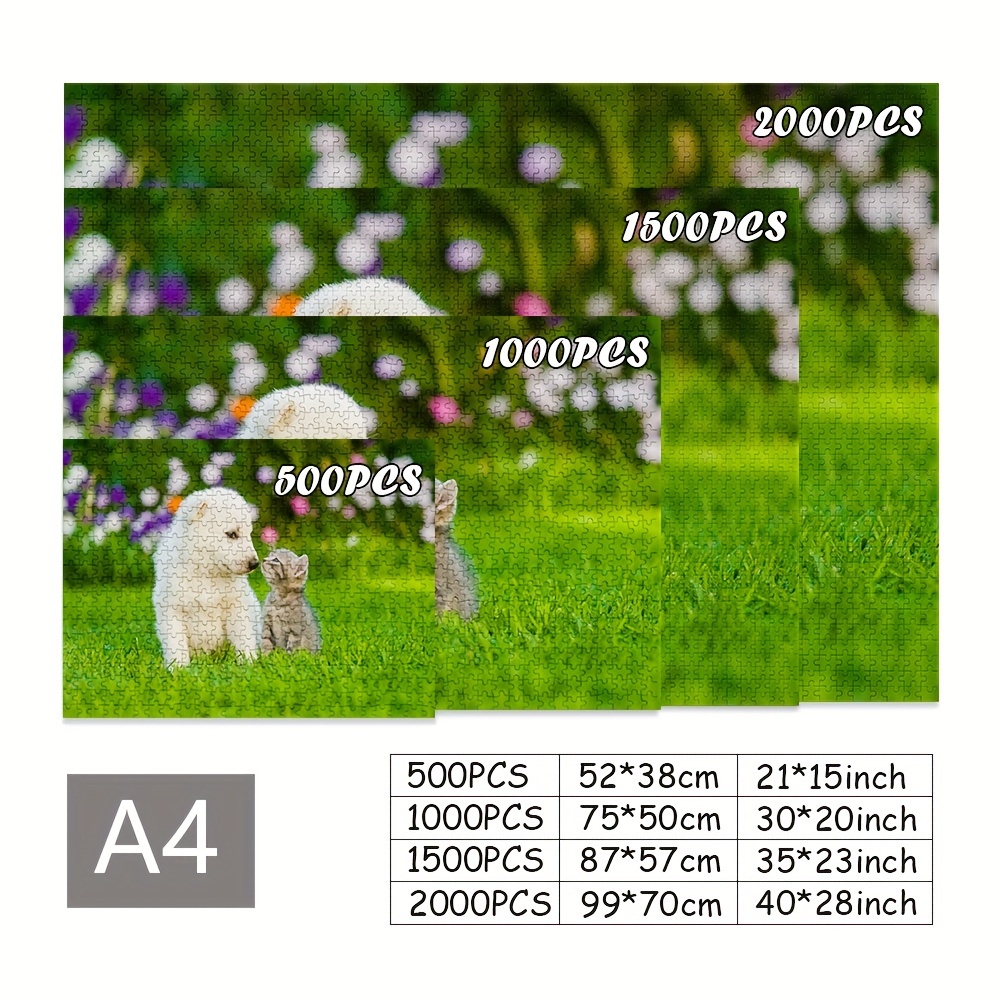 500/1000/1200/2000 Buah Puzzle - Home Decor Under 1000 ulasan dan harga