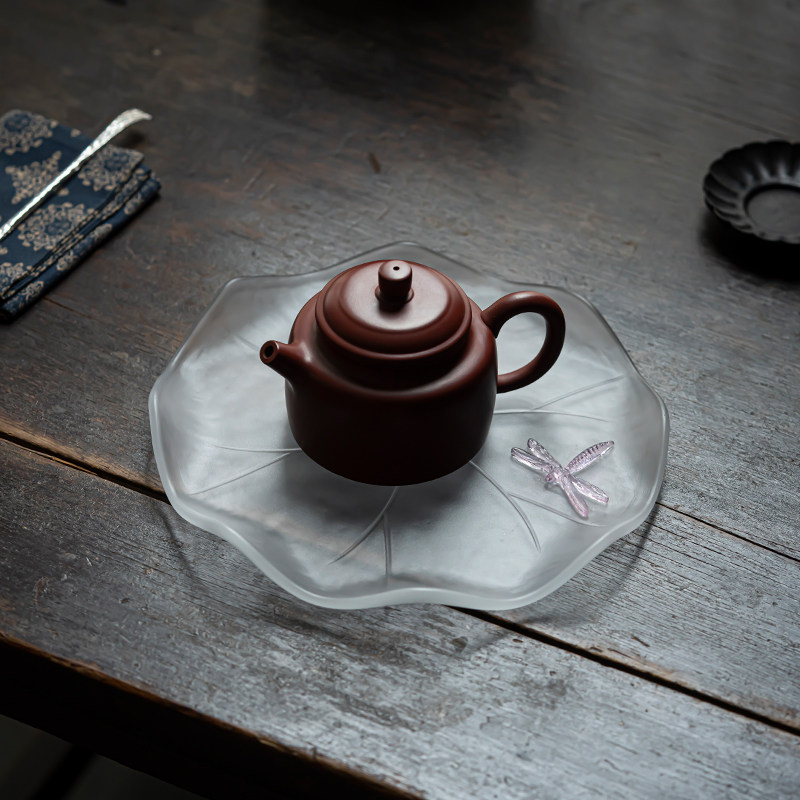 Nampan Teh Kaca Jepang Motif C - Home Decor Zen Style ulasan dan harga