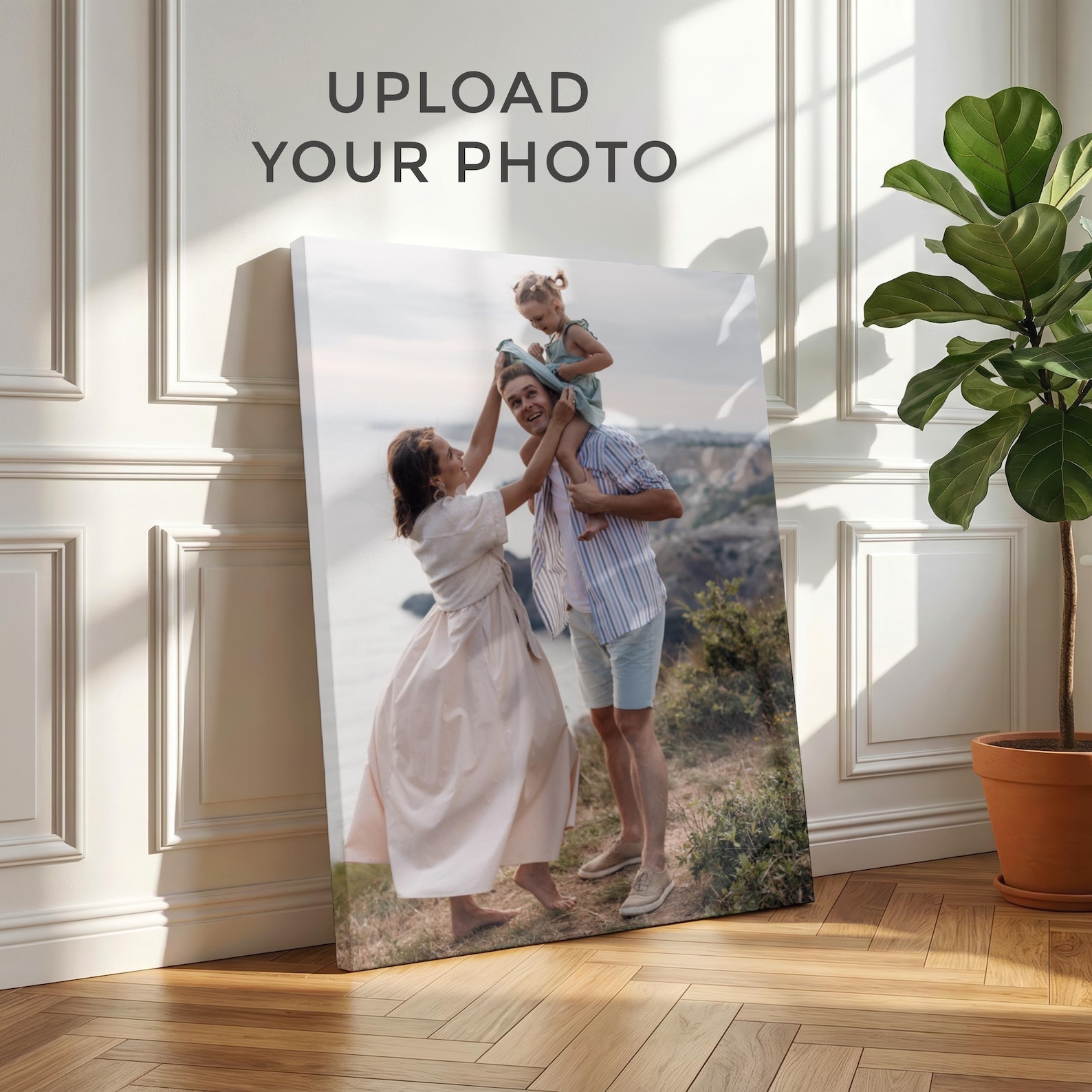 Kanvas Foto Pribadi, Seni Dind - Home Christmas Decor ulasan dan harga