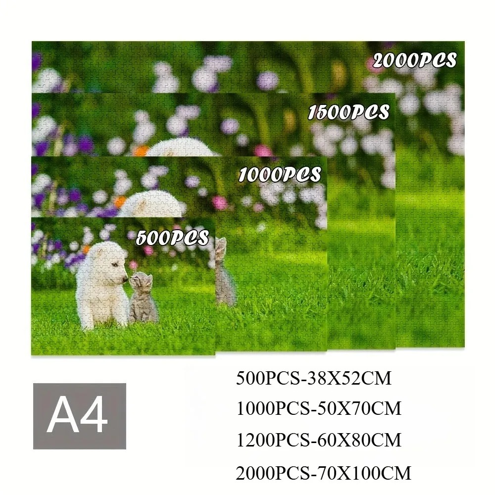 500/1000/1200/2000 Buah Puzzle - Home Decor Under 1000 ulasan dan harga