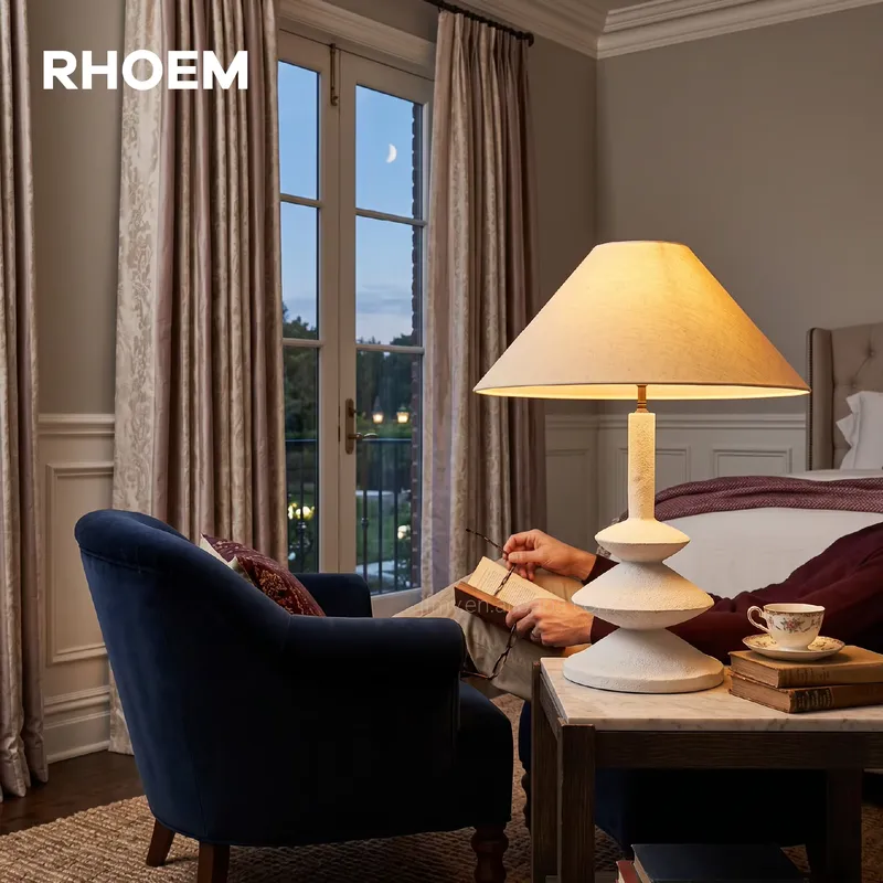RHOEM Lampu Meja Pesaro untuk  - Home Decor Lamp ulasan dan harga