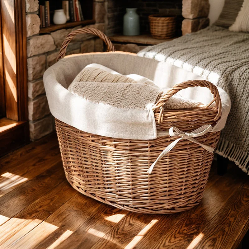 ‌ Keranjang Pakaian Kotor Rota - Home Decor Hampers ulasan dan harga