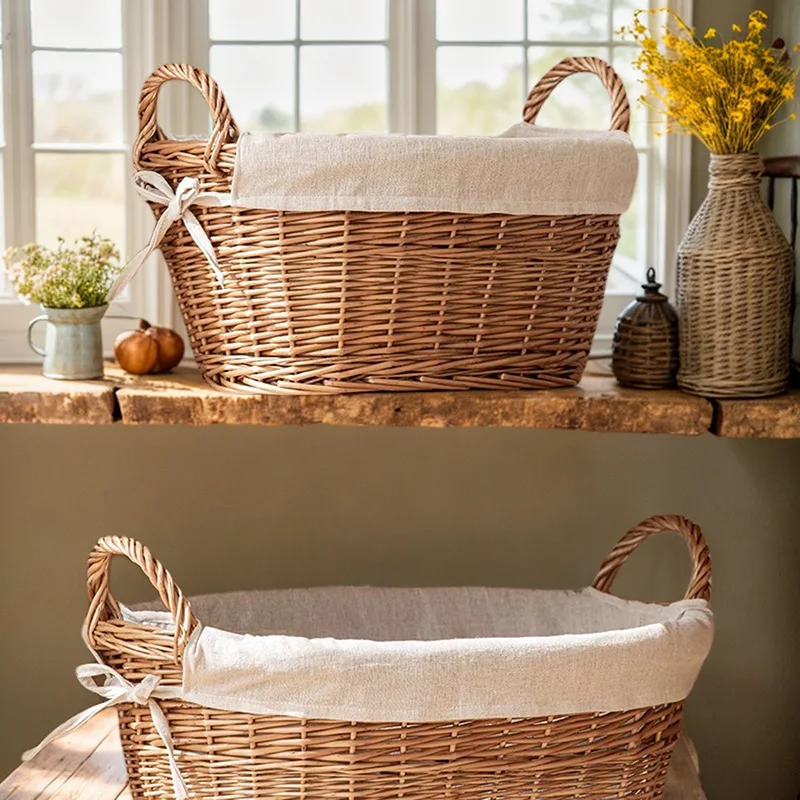 ‌ Keranjang Pakaian Kotor Rota - Home Decor Hampers ulasan dan harga
