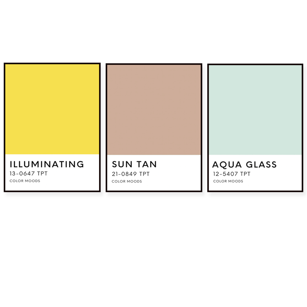 Cetakan warna palet Sunshine S - Home Decor Color Palettes ulasan dan harga