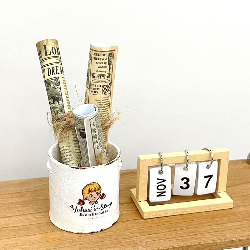5 buah miniatur rumah boneka k - Home Decor Scrap ulasan dan harga