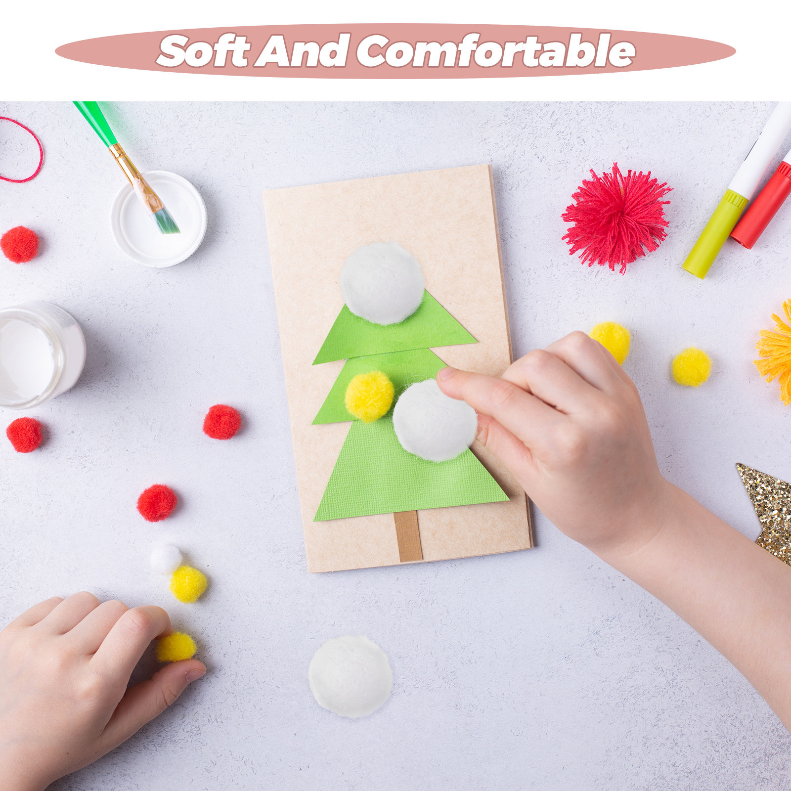 20 Buah Bola Wol Felt Buatan T - Home Decor Handmade ulasan dan harga