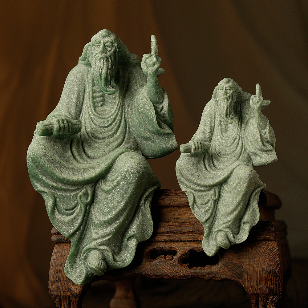 Patung Laozi Gaya Cina Baru, O - Home Decor Zen Style ulasan dan harga