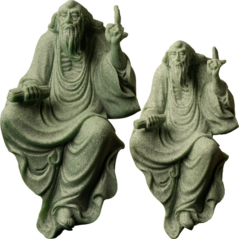 Patung Laozi Gaya Cina Baru, O - Home Decor Zen Style ulasan dan harga