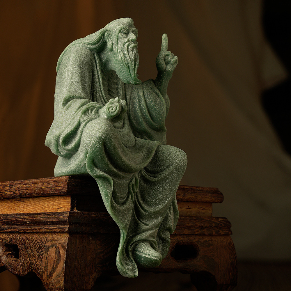 Patung Laozi Gaya Cina Baru, O - Home Decor Zen Style ulasan dan harga