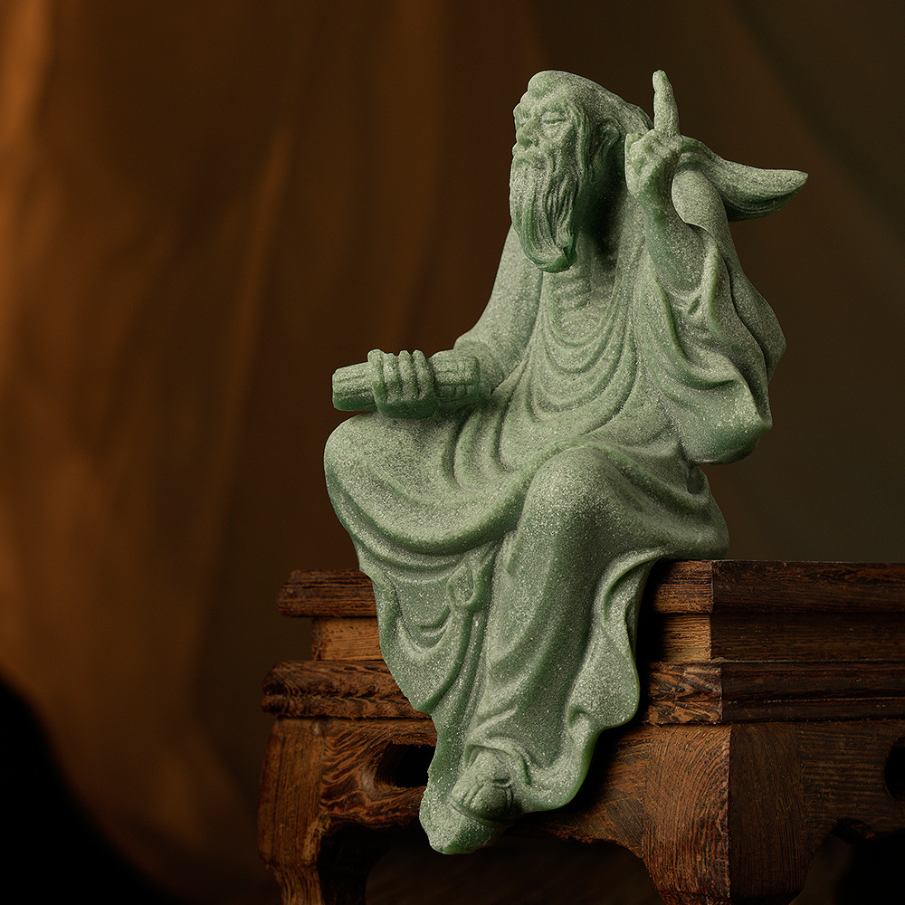 Patung Laozi Gaya Cina Baru, O - Home Decor Zen Style ulasan dan harga