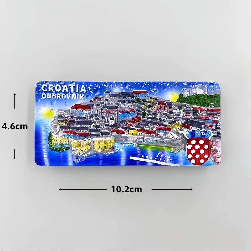 Set Magnet Kulkas Resin 3D Kro - Home Decor Zagreb ulasan dan harga