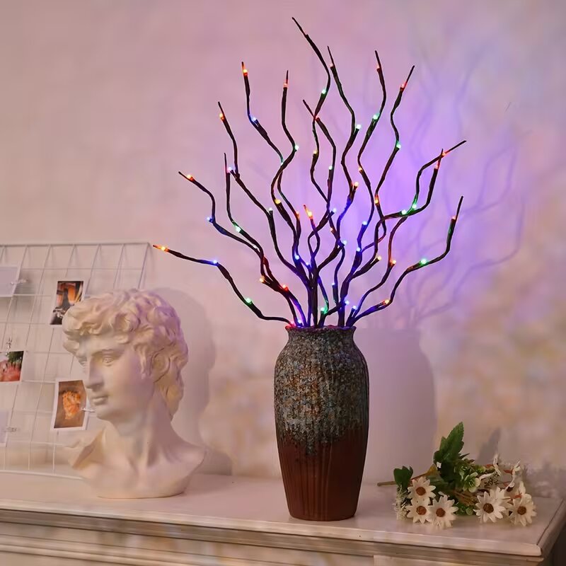 1/2 Buah 20LED Lampu Cabang Po - Home Decor Lamp ulasan dan harga