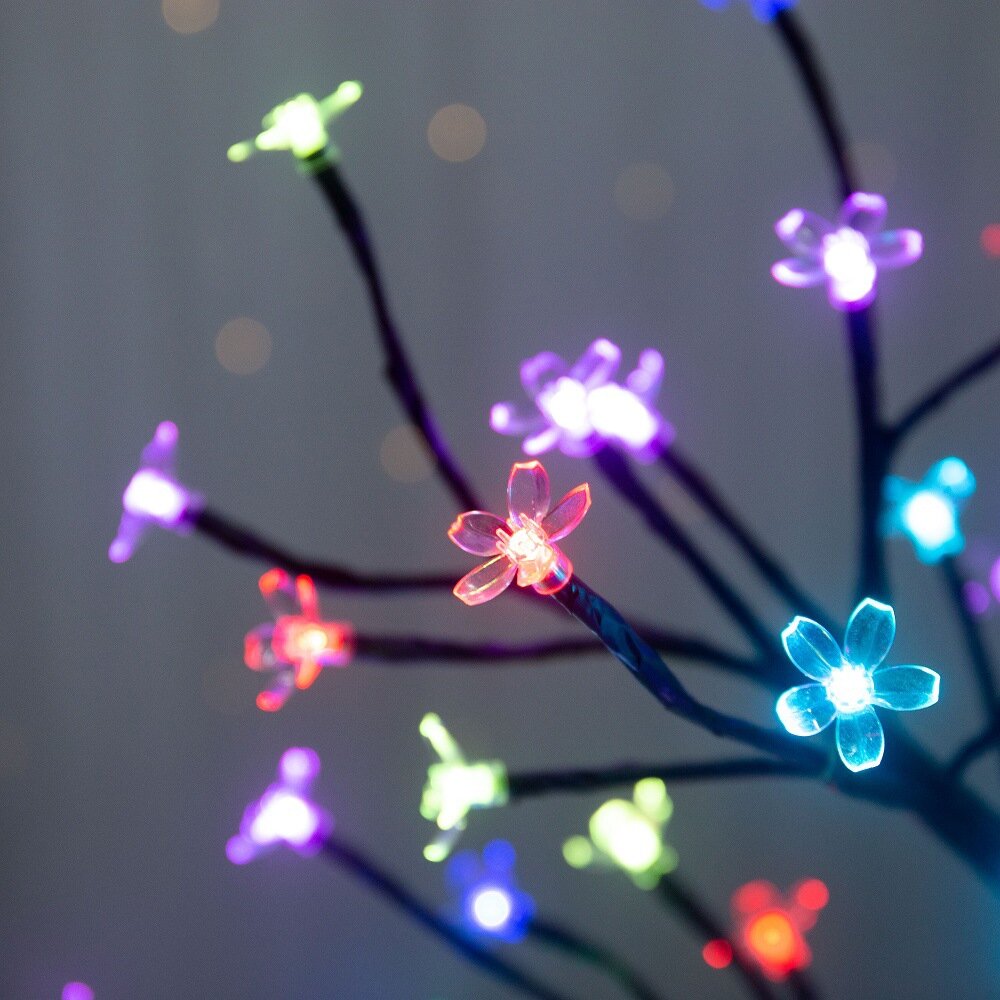 1/2 Buah 20LED Lampu Cabang Po - Home Decor Lamp ulasan dan harga