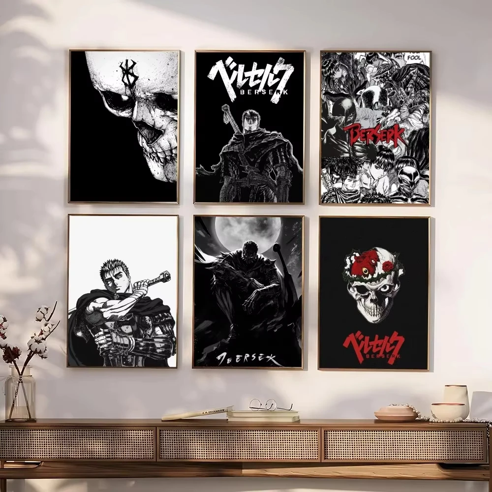 Poster Anime B-berserk Cetak K - Home Decor Scrap ulasan dan harga