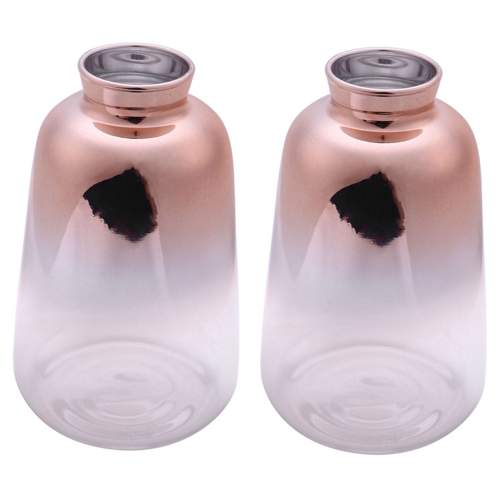 ABYN-2X Vas Kaca Nordic Dilapi - Glass Vase Nordic ulasan dan harga