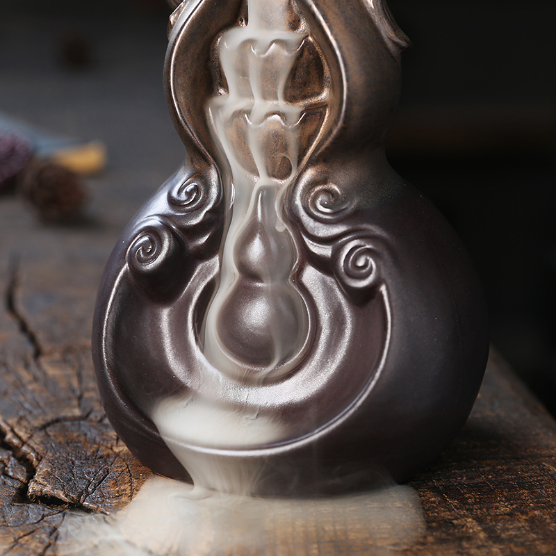 Pembakar Dupa Keramik Bentuk L - Home Decor Zen Style ulasan dan harga