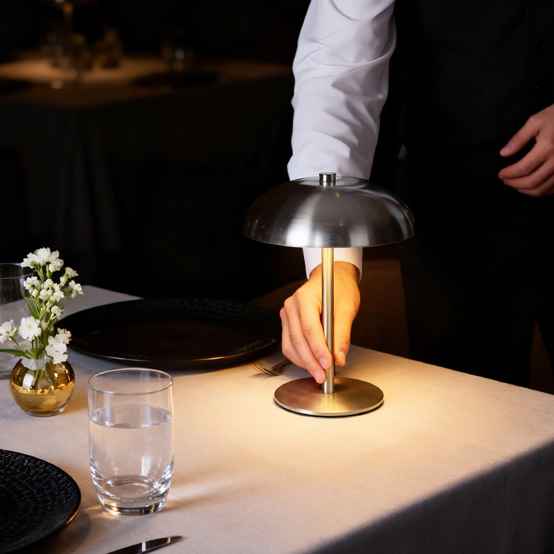 Lampu Meja Jamur Lucu, Kontrol - Home Decor Lamp ulasan dan harga