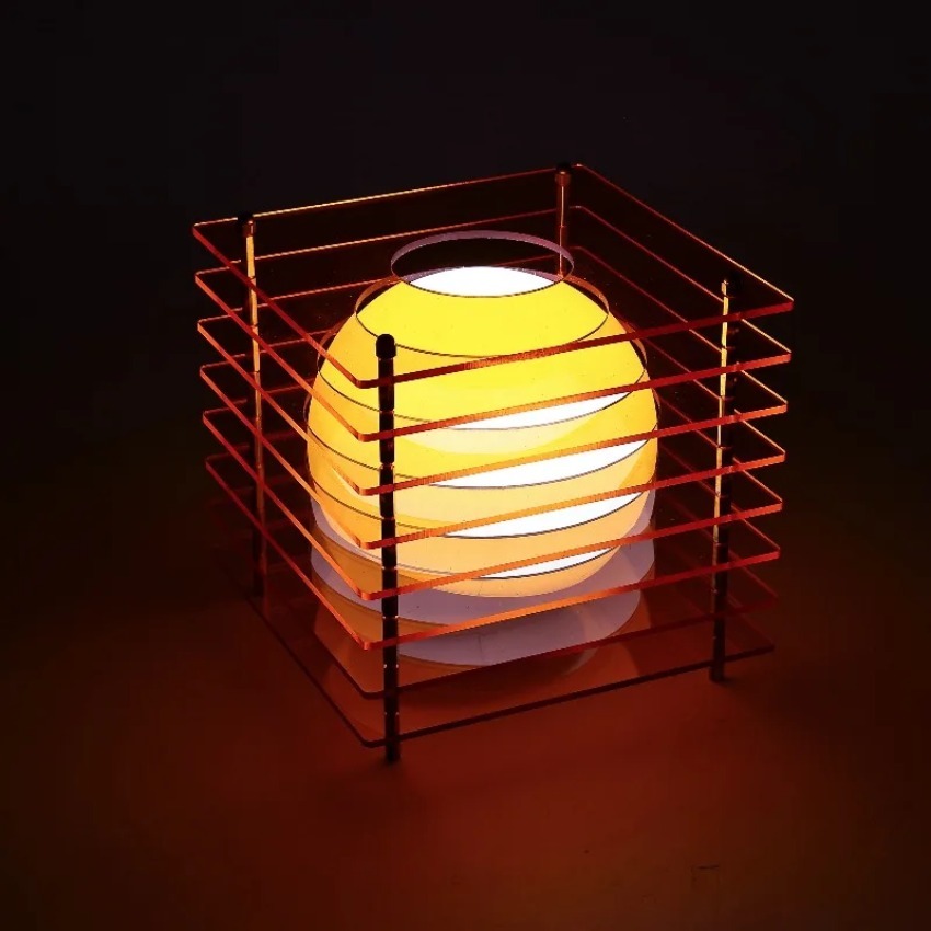 Lampu Bulan DIY Akrilik Seribu - Home Decor Lamp ulasan dan harga