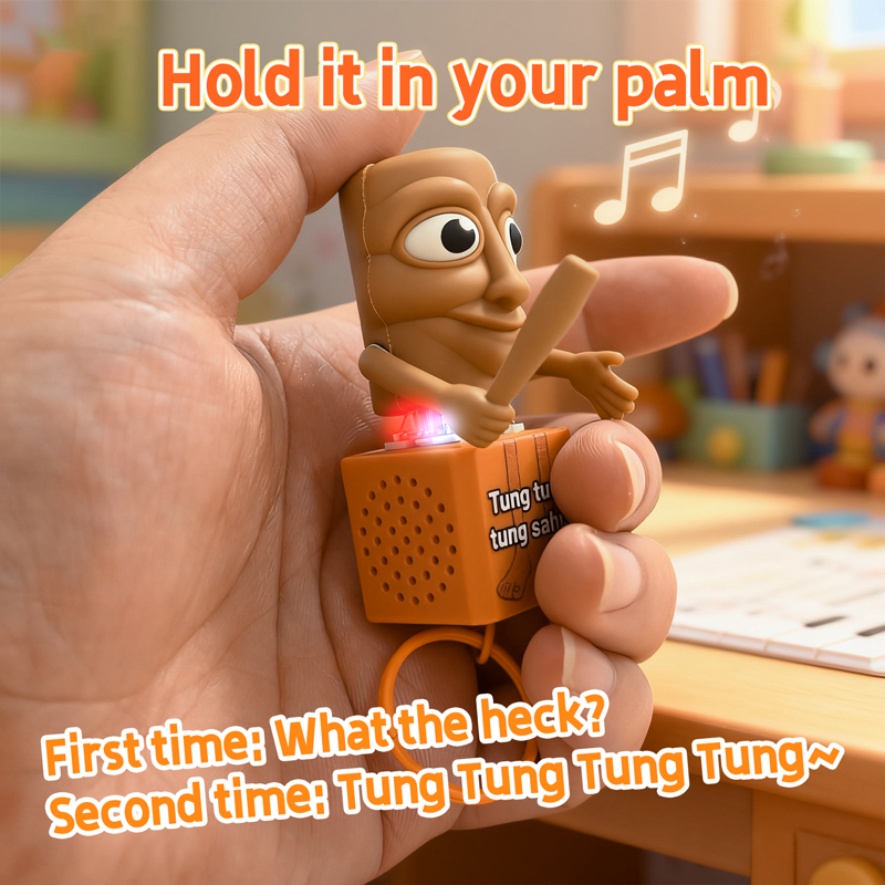 Gantungan Kunci Tung Tung Tung - Home Decor Mod ulasan dan harga
