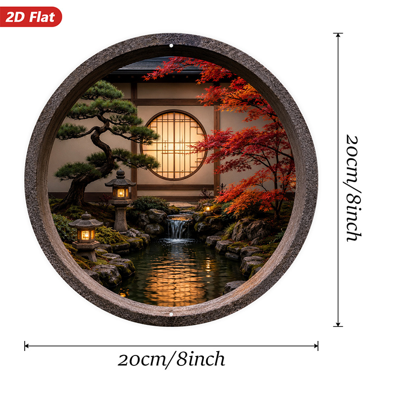 Dekorasi Dinding Logam Bulat 2 - Home Decor Garden Ideas ulasan dan harga