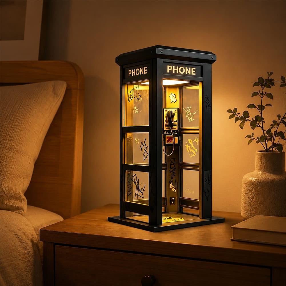 Lampu Meja Bentuk Telepon Kabi - Home Decor Lamp ulasan dan harga