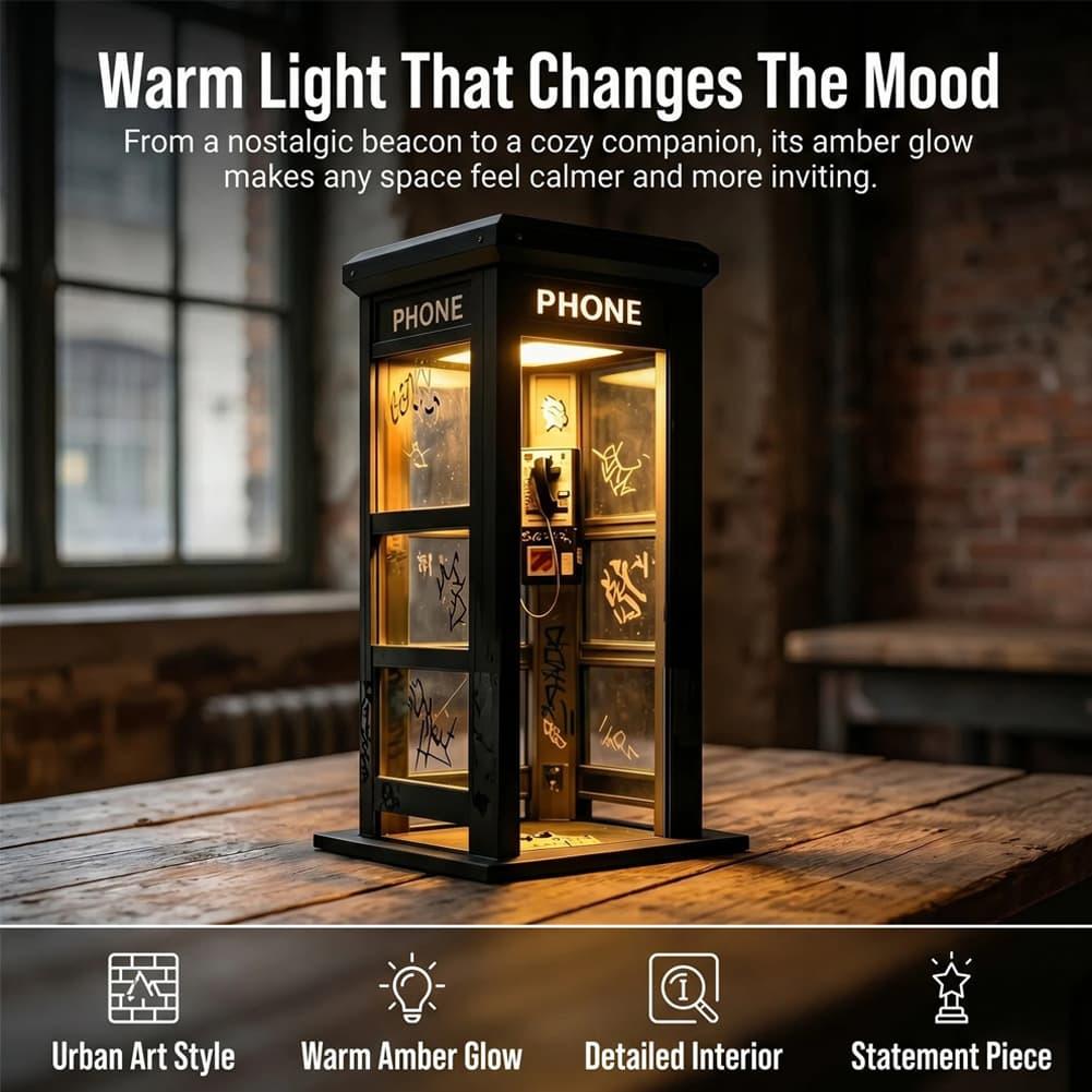 Lampu Meja Bentuk Telepon Kabi - Home Decor Lamp ulasan dan harga