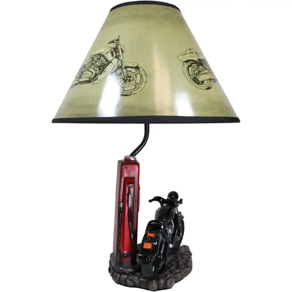 Lampu Meja Pompa Bensin Motor  - Home Decor Lamp ulasan dan harga