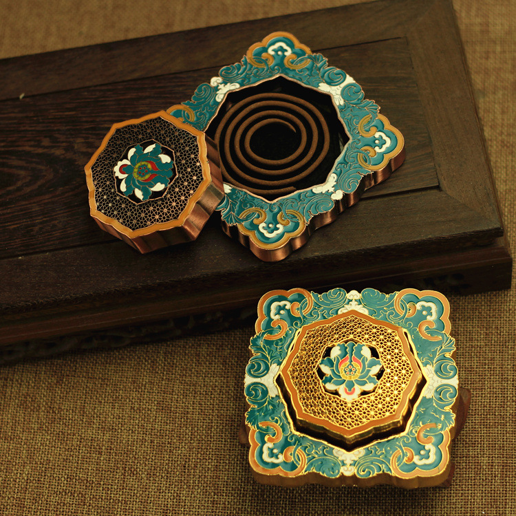 Pembakar Dupa ZZ Berlapis Enam - Home Decor Zen Style ulasan dan harga