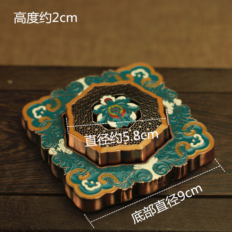Pembakar Dupa ZZ Berlapis Enam - Home Decor Zen Style ulasan dan harga