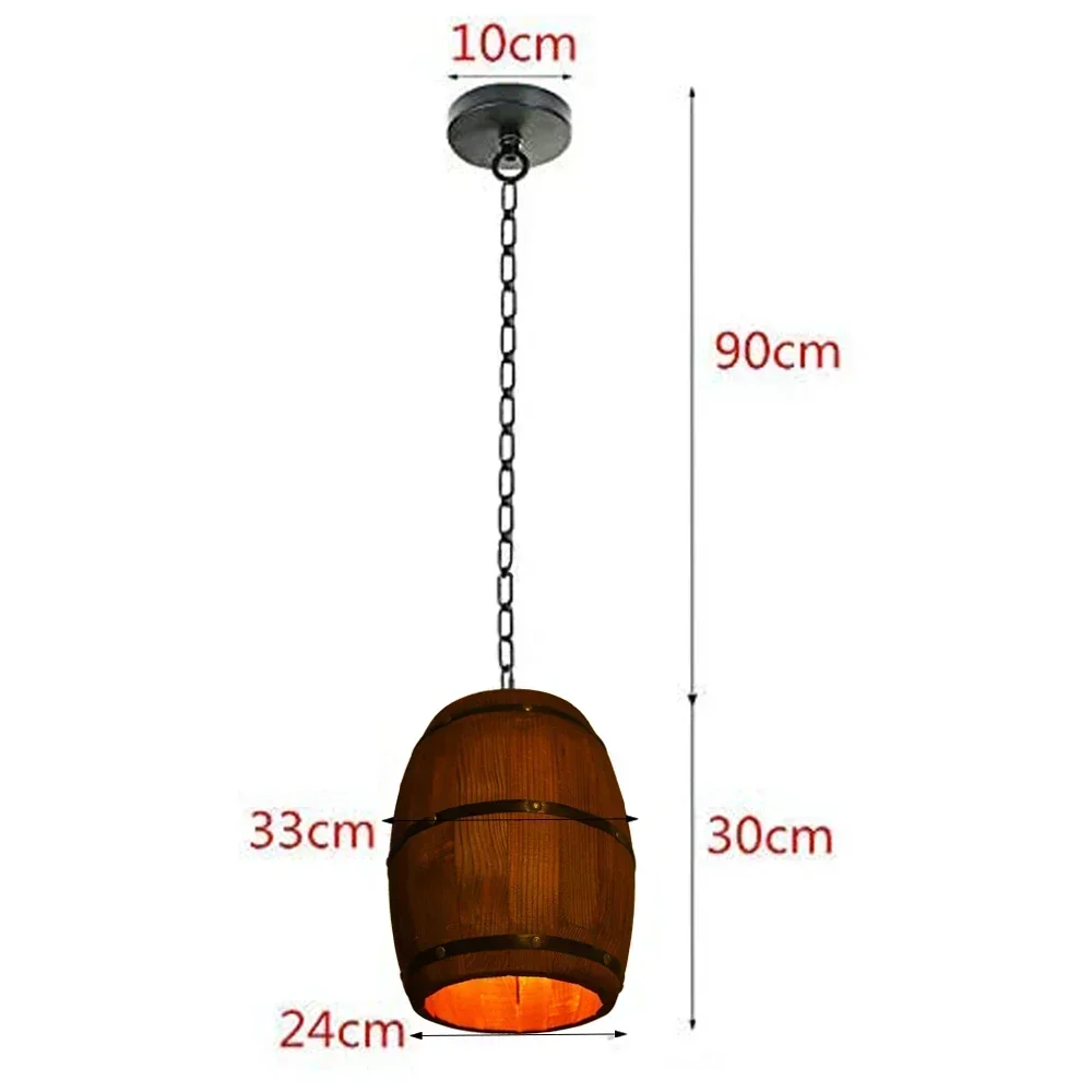 Lampu Rustic Vintage Chandelie - Home Decor Lamp ulasan dan harga