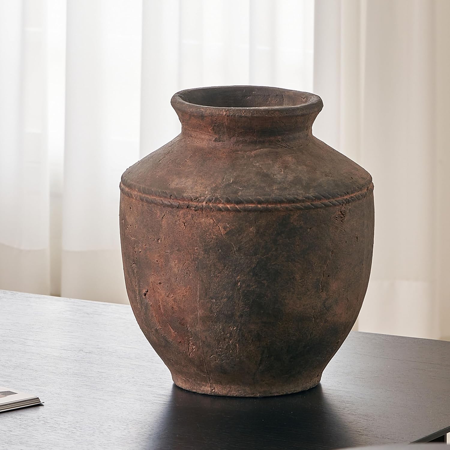 Vas Keramik Rustic LB2, Tinggi - Home Decor Zen Style ulasan dan harga