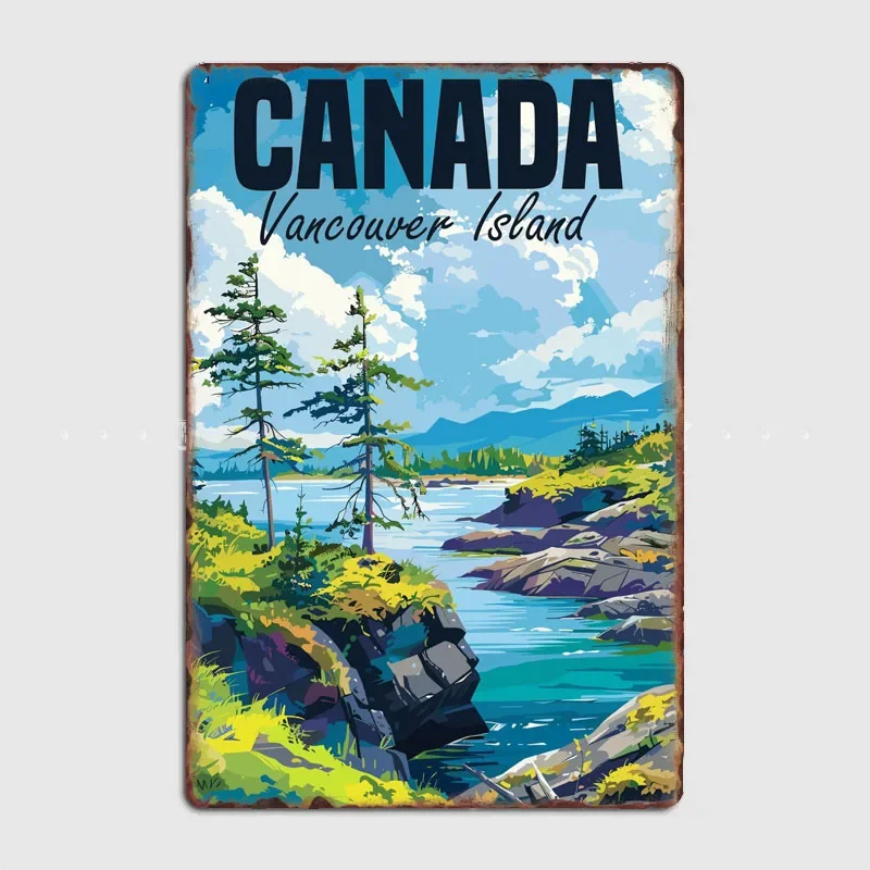 Poster Tempat Wisata Perjalana - Home Decor Vancouver ulasan dan harga