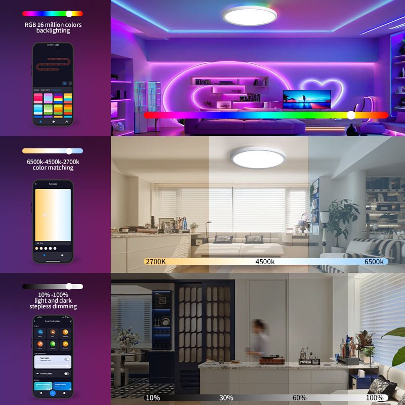 BENEWTON Tuya Lampu Langit-lan - Home Decor Free App ulasan dan harga
