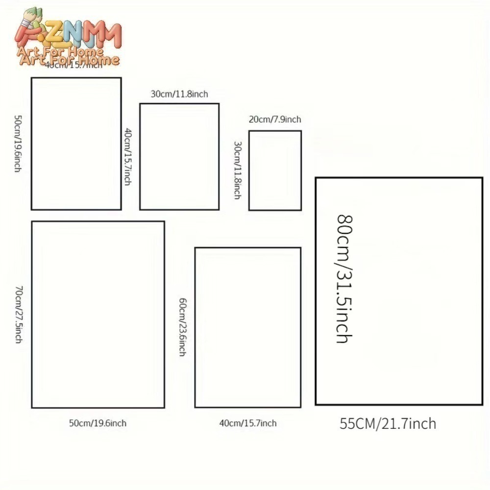 1 Buah, Lukisan Kanvas Anime P - Geometric Wall Art ulasan dan harga