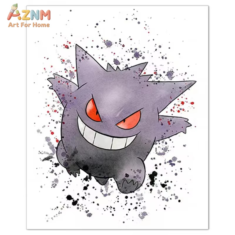 1 Buah, Lukisan Kanvas Anime P - Geometric Wall Art ulasan dan harga