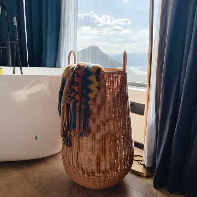 Keranjang Pakaian Kotor Rotan  - Home Decor Hampers ulasan dan harga
